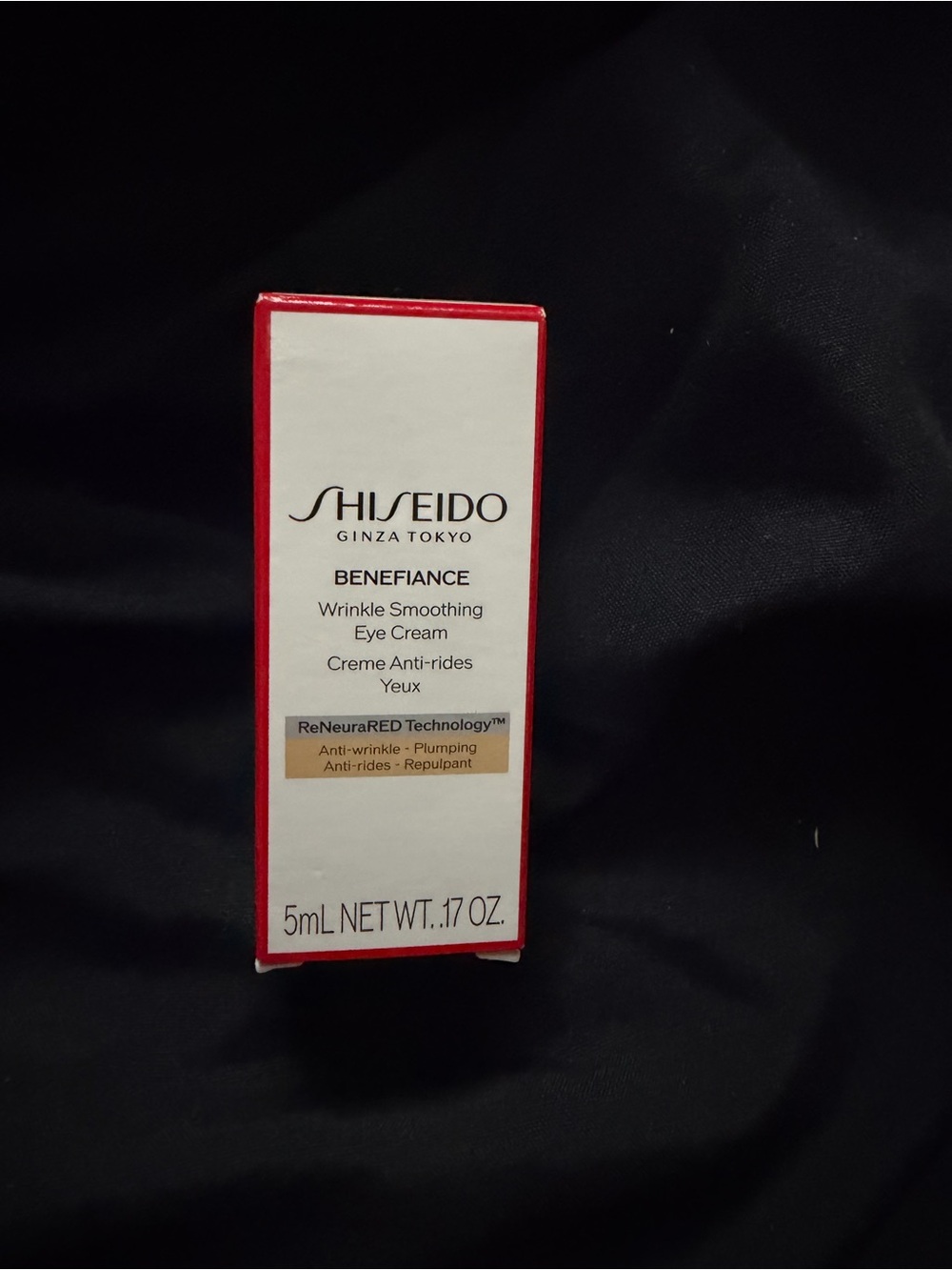 Shiseido Benefiance Eye Cream – White & Red